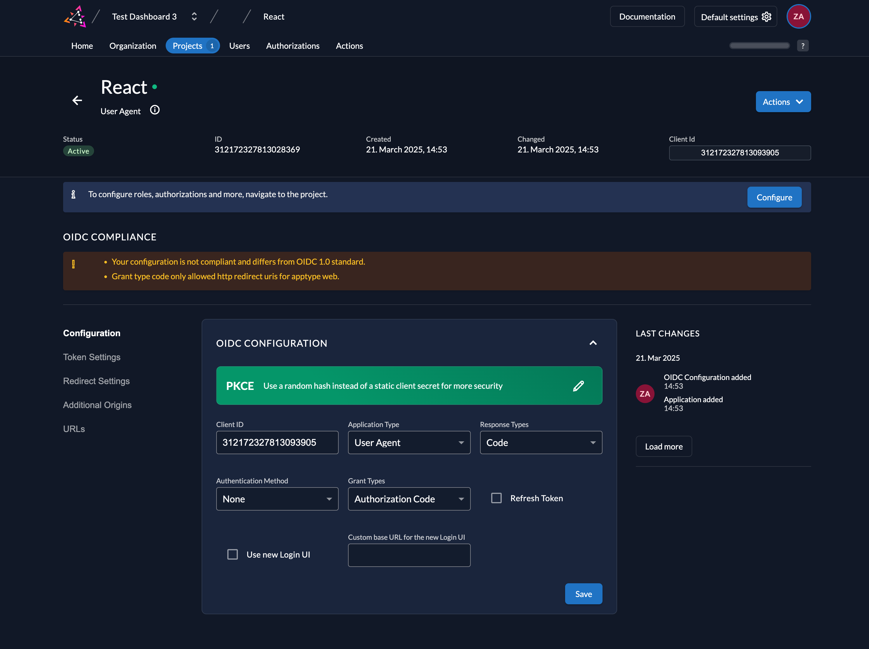 Project Name and Framework/Language
